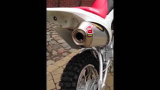 Honda crf110 pro circuit t5 exhaust [upl. by Eppes94]