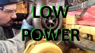 Cat Diesel Engine Low Power Troubleshooting [upl. by Nauqed]