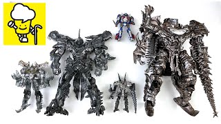 Transformers Movie Aoyi Mech BMB LS 11 Scorn Grimlock Optimus Prime ランスフォーマー 變形金剛 [upl. by Muhan]