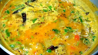 சுவையான பூசணிக்காய் சாம்பார்Poosanikkai sambar TamilSambar recipe Tamil [upl. by Aryt952]