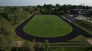 Elkhorn Middle School Football Field June 2023  Elkhorn Nebraska [upl. by Yatnahs225]