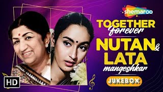 Best of Nutan  Lata Mangeshkar Superhit Songs Collection HD  Bollywood Old Hindi Songs [upl. by Sidnak]