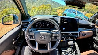 2025 Toyota 4Runner Limited amp Trailhunter  POV First Impressions [upl. by Crispas439]