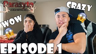 Parasyte The Maxim Episode 1 Reaction and Review DISGUSTING YO BUT COOL  FREAKING ALIENS MAN [upl. by Rheta781]