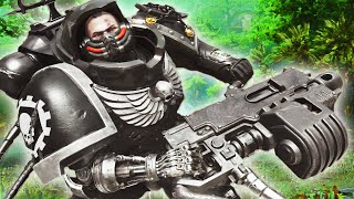 HEAVY BOLTER GAMEPLAY Iron Hand vs Tyranids  Warhammer 40k Space Marine 2 [upl. by Ratna]