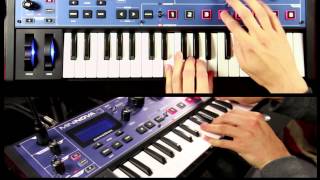 Novation  MiniNova synth tutorial Selecting Sounds [upl. by Frieder81]