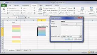 Excel 2010 mit FarbDropdowns  erweitern [upl. by Adrien]