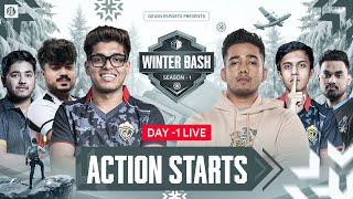 Winter Bash Day 1 Grand Final  Ft  GodLikeEsportss JONATHANGAMINGYT S8ULGG officialscoutop [upl. by Nesta136]