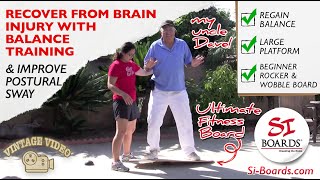 Recover From Brain Injury With Balance Training and Improve Postural Sway [upl. by Daisie94]