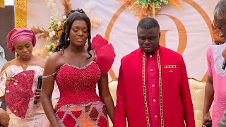 The BEST GHANAIAN traditional wedding 2024 Derrick💍Jemima🇬🇭 ghanaweddings [upl. by Araik]