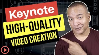 Keynote Tutorial How To Record amp Export HighQuality Videos [upl. by Eerok766]