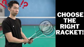 Dont Choose The Wrong Badminton Racket  Intermediate amp Advanced Players [upl. by Stormi811]