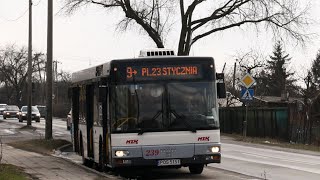 MZK Ostrów Wielkopolski  MAN NL223 239  linia 1 [upl. by Notlrac107]