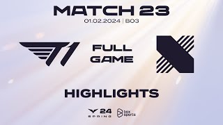 Full Highlights T1 vs DRX  Match 23  LCK Mùa Xuân 2024 [upl. by Oneida]