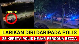 23 KERETA POLIS KEJAR PERODUA BEZZA [upl. by Kiley]