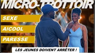 CAMEROUN MICROTROTTOIR   Episode 1 LE VRAI PROBLÈME DES JEUNES AFRICAINS [upl. by Annanhoj]