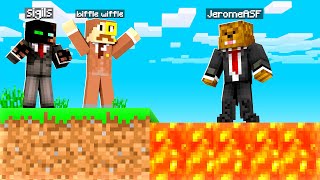 Walking On Lava In Camp Minecraft  JeromeASF [upl. by Elocim946]