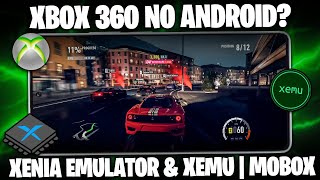 TENTANDO RODAR JOGOS DE XBOX 360 NO CELULAR  XENIA E XEMU NO EMULADOR DE PC PARA ANDROID [upl. by Ginnie]