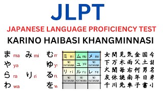 JLPT  JAPANESE LANGUAGE PROFICIENCY TEST [upl. by Luas906]