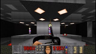 Doom 2 Commander Keen Easter Egg [upl. by Itsrejk]