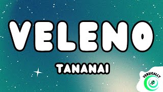 Tananai  VELENO TestoLyrics [upl. by Nagam745]