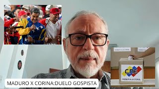 MADURO VERSUS CORINA NÃO HÁ SANTO NA POLÍTICA VENEZUELANA [upl. by Sorkin928]