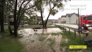 Heftige Unwetter über der Oberpfalz  Feuerwehren im Dauereinsatz  18052013 [upl. by Humo]