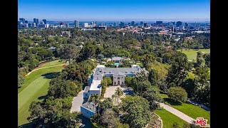 US195000000 Mansion 10644 Bellagio Rd Los Angeles CA 90077 For Sale [upl. by Kiker724]