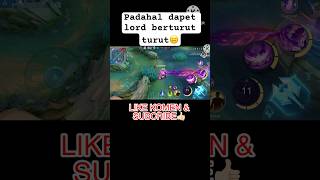 FRENCO MOMEN KILL LORD😳mobilelegends mlbb [upl. by Arand]