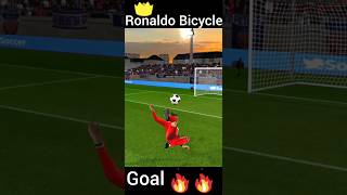 Ronaldo Bicycle Goal  DLS 24 dls24 shorts viral viralshorts ytshorts neymar ronaldo [upl. by Thedric56]