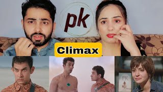 Pk Movie Last Part Pakistani Reaction Part 14 Amir Khan Sayki Reaction [upl. by Lisle]