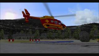 FS9 Medicopter 117 DHEOE Flight [upl. by Spiegel472]