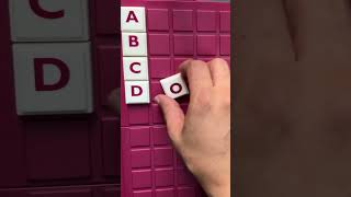 Learn abc letters with 3D word building game 3d 3dgames wordlepuzzle wordshake wordriddles [upl. by Uahsoj444]