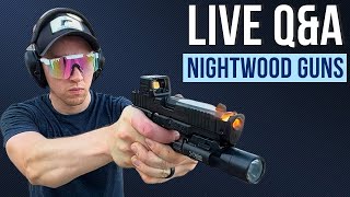 New Guns Red Dots Concealed Carry and QampA  LIVE [upl. by Atiuqrehs80]