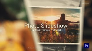 Premiere Pro Template Slideshow [upl. by Raddy]