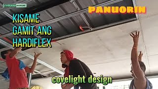 kisame gamit ang hardiflex  ceiling installation [upl. by Brunn]