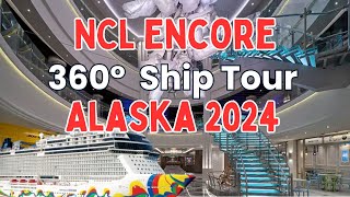 Norwegian NCL Encore Tour Alaska Season 2024 [upl. by Atnod474]