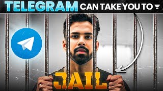 WARNING Telegram Ban Could It Land You in Jail  Telegram BAN Explained  Anupam Upadhyay [upl. by Rebna]