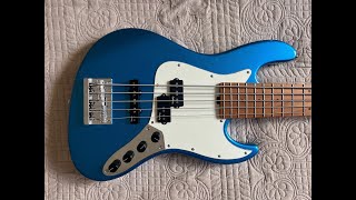 Hum solved Dimarzio pickup on a Sadowsky PJ5 bass [upl. by Cherise]