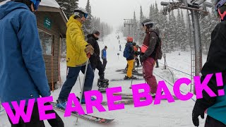 OPENING DAY at Whitefish Mountain Resort 2023 [upl. by Nihcas]