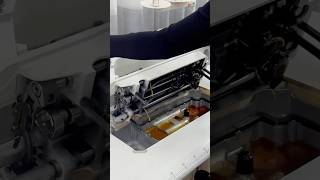 How to change oil of industrial sewing machine jackf5 juki sewingmachine oil shortfeed baoyu [upl. by Nujra221]