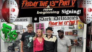 Friday the 13th part 5 signing at Dark Delicacies fridaythethirteenth autographs movieposters [upl. by Tsirc]