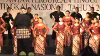 Becak Sung by PSM UNPAD at DIKTI Competition 2009flv [upl. by Swart]