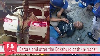 Before and after the Boksburg cashintransit [upl. by Sylvester]