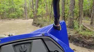 2024 Yamaha YXZ cruising the water at Boggs and Boulders [upl. by Kalil]