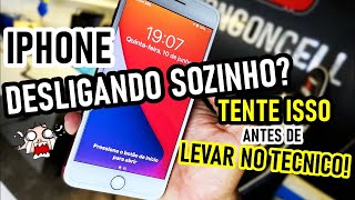 SEU IPHONE ESTAR DESLIGANDO SOZINHO TENTE ISSO ANTES DE LEVAR NO TECNICO 66s 7 7Plus8PlusXXR [upl. by Lav657]