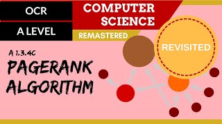 69 OCR A Level H446 SLR12  13 PageRank algorithm revisited [upl. by Rol]