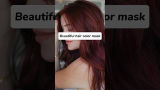 Reddish brown hair color mask Natural hair color mask stop hair fall shorts [upl. by Ettennaj704]