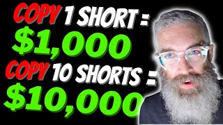 Copy amp Paste YouTube Shorts Insane Money 2024 600000mo PROOF  STEP BY STEP [upl. by Deegan703]