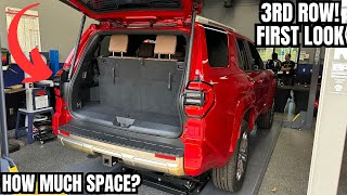 First Look at New 6th Gen 4Runner With 3rd Row 2025 4R Limited [upl. by Nybor]